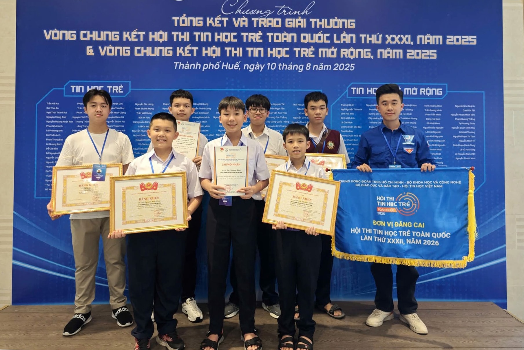 Lâm Đồng giành 7 giải tại Hội thi Tin học trẻ toàn quốc 2025
