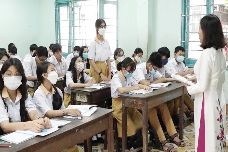Xây dựng, sửa chữa Trường THPT Phan Bội Châu: Ðưa nhiều hạng mục vào sử dụng đầu năm học mới