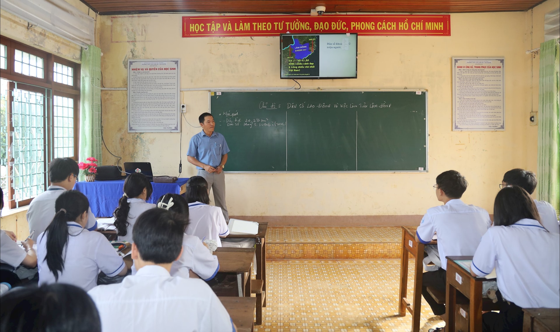 Tiết học sinh động từ thực tiễn quê hương