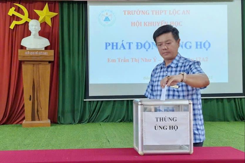 Trò gặp bệnh hiểm nghèo, thầy hiệu trưởng viết thư kêu gọi hỗ trợ