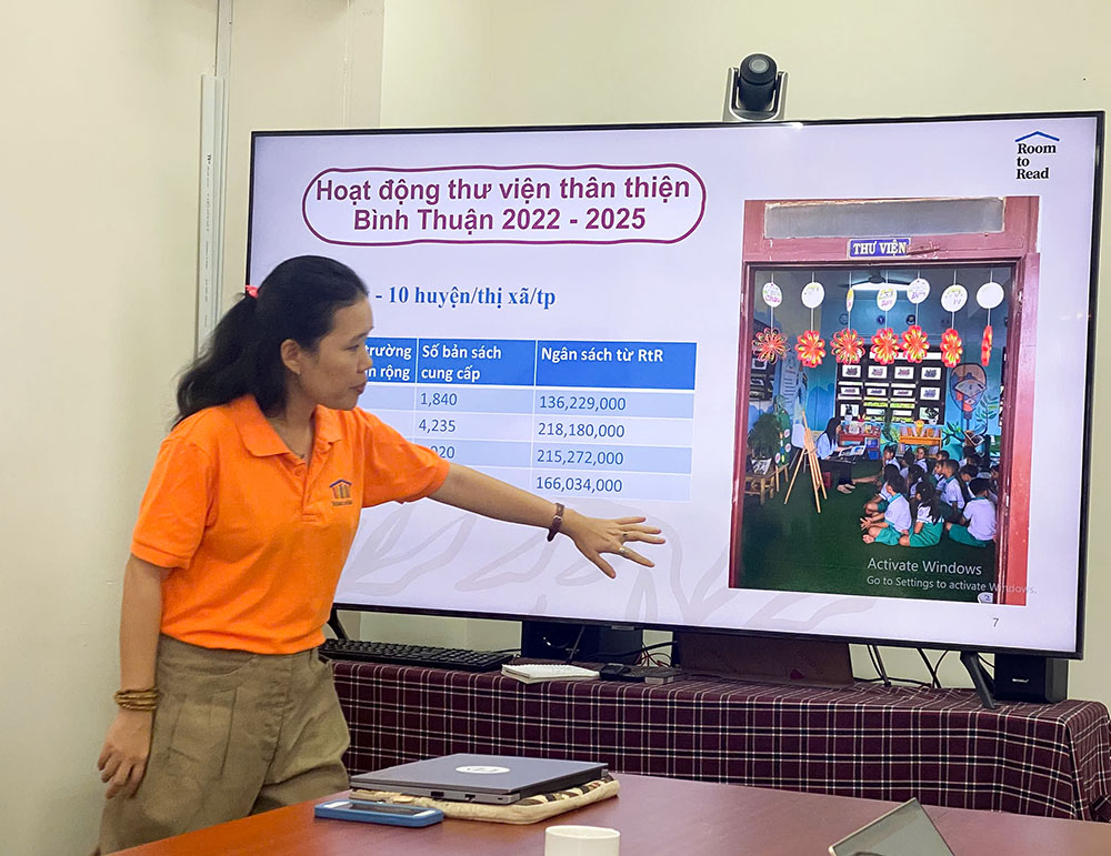 Đẩy mạnh hoạt động thư viện thân thiện trong trường học – Họp Ban điều phối Room to Read Quý IV/2025