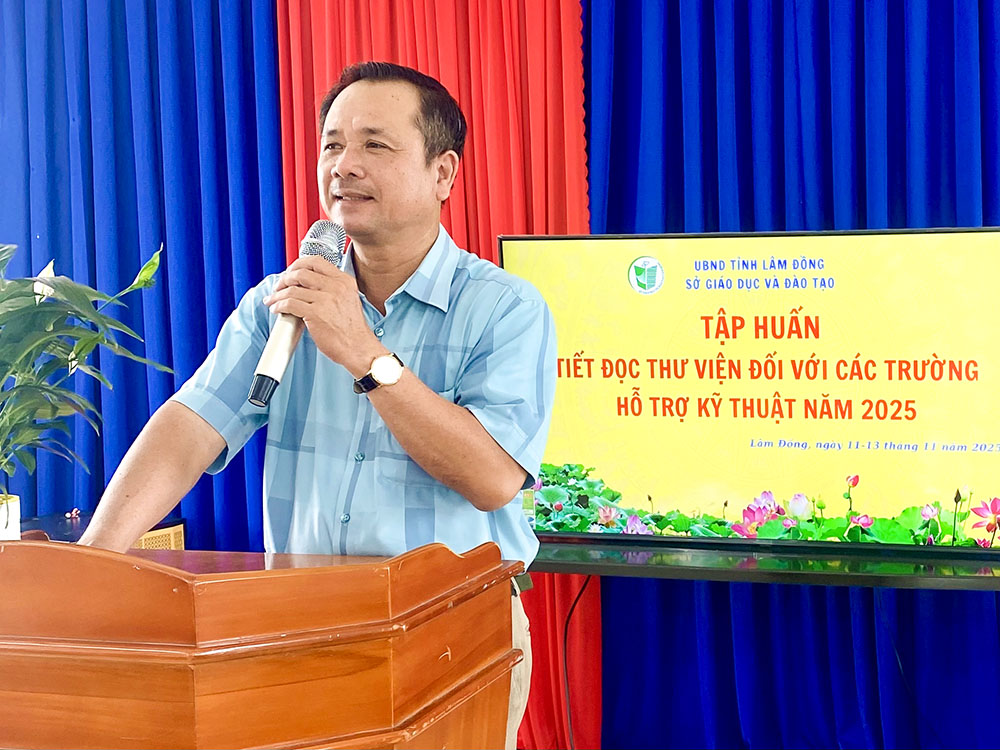 ​​​​​​​Các trường tiểu học tham gia tập huấn tiết đọc thư viện theo chương trình Room to Read 