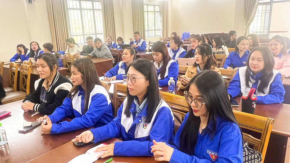 150 cán bộ Đoàn - Hội - Đội T.P Đà Lạt tham gia tập huấn nghiệp vụ năm 2025