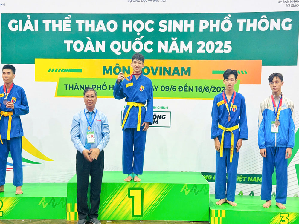 Lâm Đồng đạt thành tích cao tại Giải Thể thao học sinh toàn quốc năm 2025