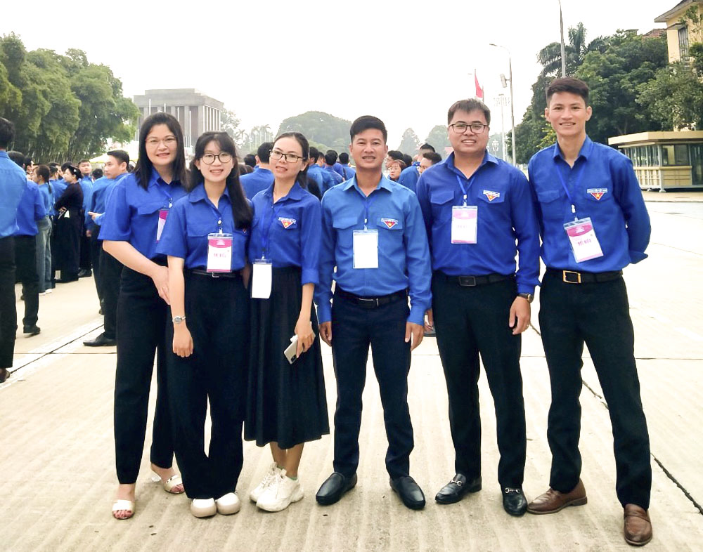 Lâm Đồng có 6 đại biểu tham dự Đại hội Thanh niên tiên tiến làm theo lời Bác lần thứ VII