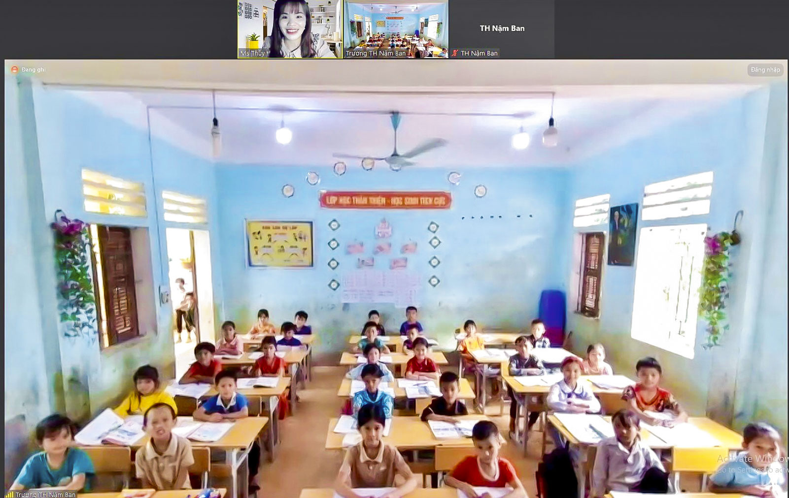 Lâm Đồng hỗ trợ dạy tiếng Anh trực tuyến cho học sinh khó khăn tỉnh Hà Giang