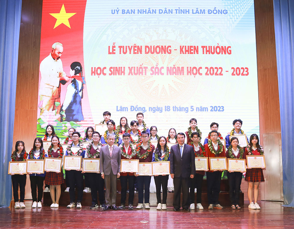 Lâm Đồng đoạt 38 giải học sinh giỏi quốc gia năm học 2023 – 2024
