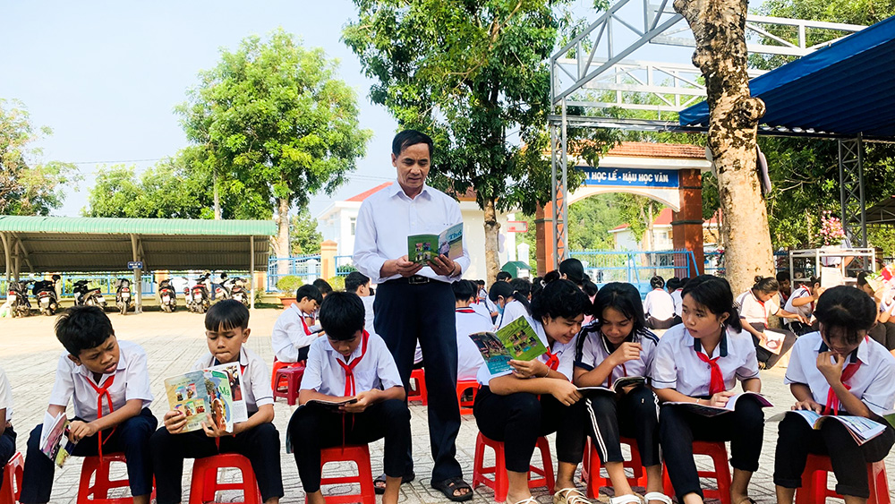 Ngày sách và Văn hóa đọc năm 2024 tại huyện Đạ Huoai