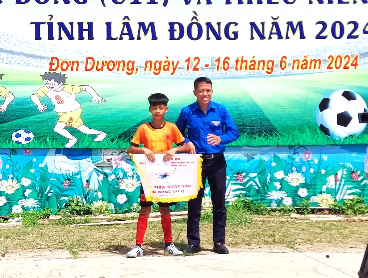 Đơn Dương vô địch Giải Bóng đá U11 và Giải Bóng đá U13 tỉnh Lâm Đồng