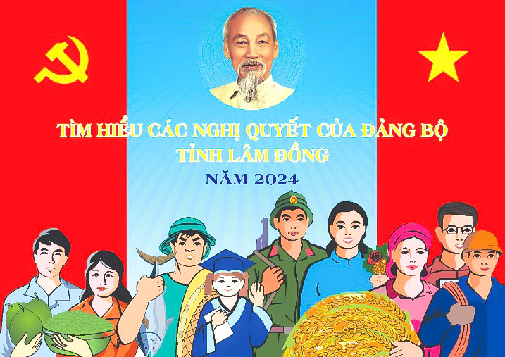 Cuộc thi trực tuyến “Tìm hiểu các nghị quyết của Đảng bộ tỉnh Lâm Đồng - Năm 2024”.