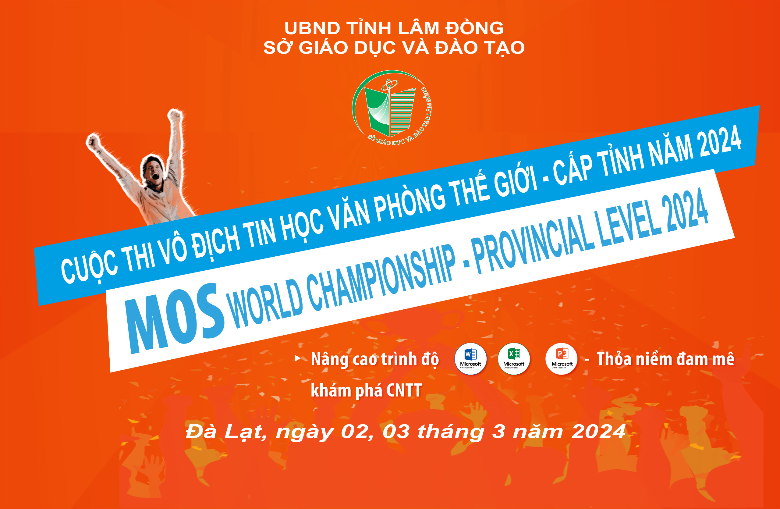 Lâm Đồng tổ chức Cuộc thi Vô địch Tin học Văn phòng thế giới cấp tỉnh năm 2024