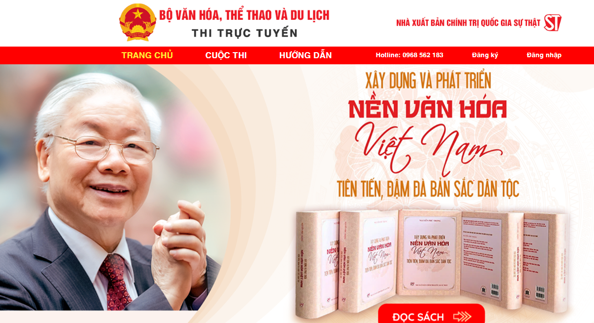 Thi tìm hiểu sách “Xây dựng và phát triển nền văn hóa Việt Nam tiên tiến, đậm đà bản sắc dân tộc” của Tổng Bí thư Nguyễn Phú Trọng