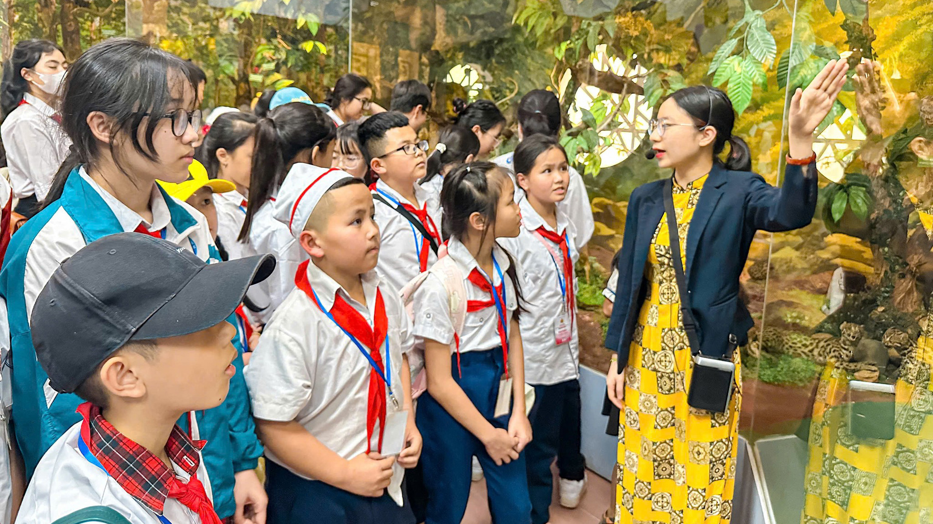 Thiếu nhi Đức Trọng thi đua làm theo 5 điều Bác Hồ dạy