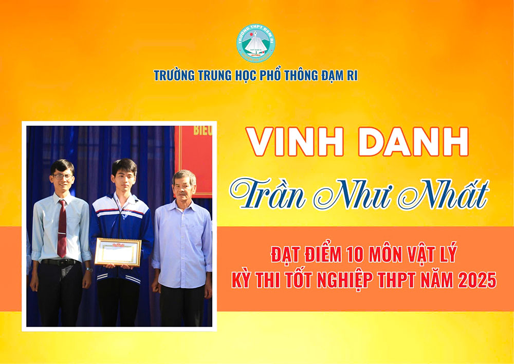 Trường THPT Đạm Ri đạt 100% học sinh đậu tốt nghiệp THPT năm 2025: Thành quả từ sự chủ động, linh hoạt và đồng hành bền bỉ