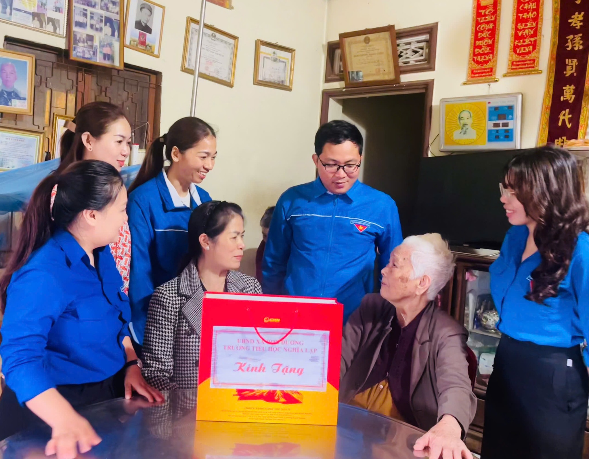 Trường Tiểu học Nghĩa Lập tổ chức hoạt động tri ân nhân kỷ niệm 78 năm Ngày Thương binh – Liệt sĩ