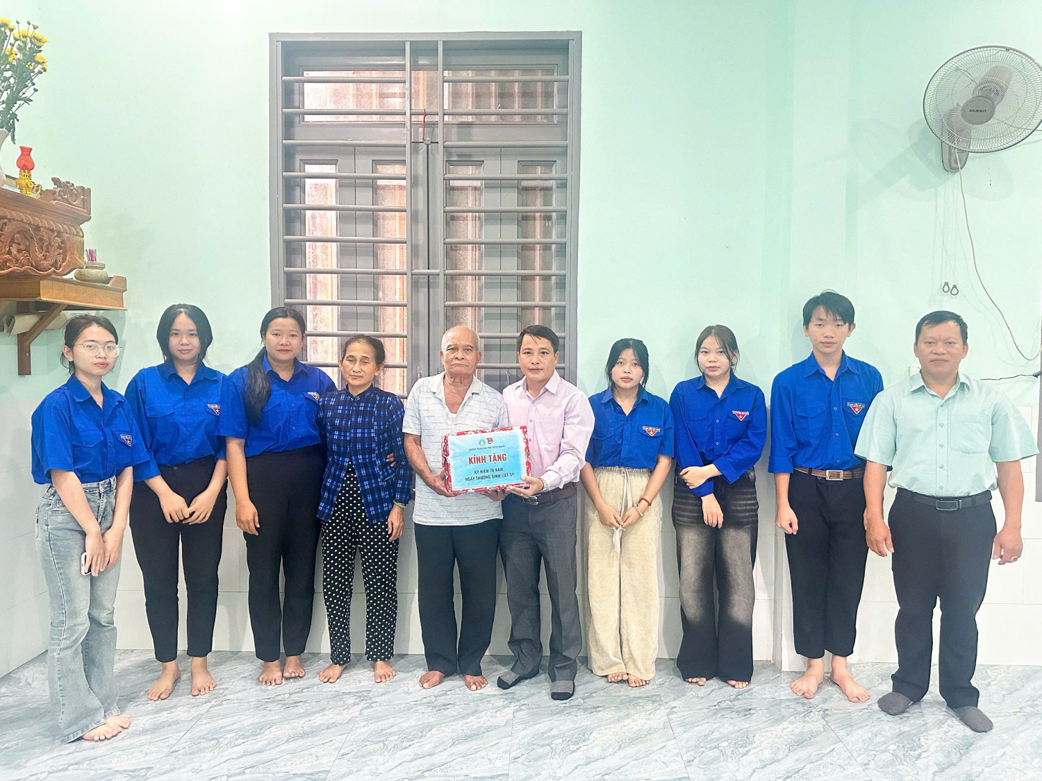 Trường THPT Đạm Ri tổ chức hoạt động tri ân nhân kỷ niệm 78 năm Ngày Thương binh – Liệt sĩ