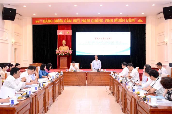 Toạ đàm về tổ chức và quản lý giáo dục cấp xã sau khi sắp xếp bộ máy chính quyền địa phương