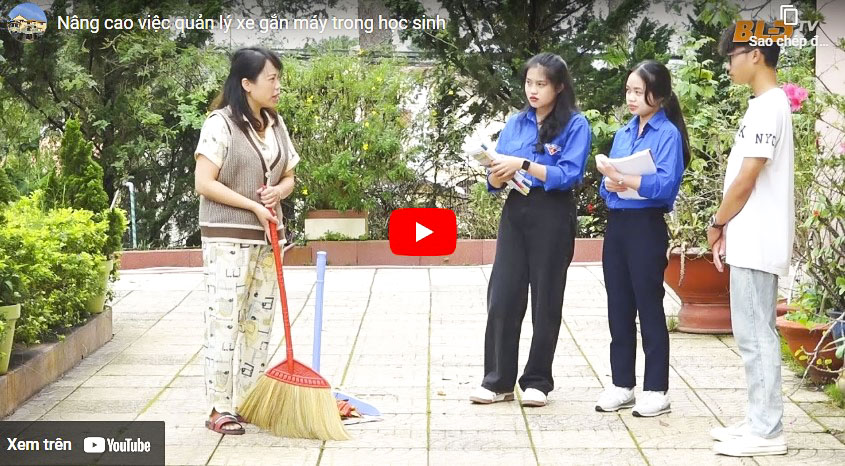 Nâng cao việc quản lý xe gắn máy trong học sinh