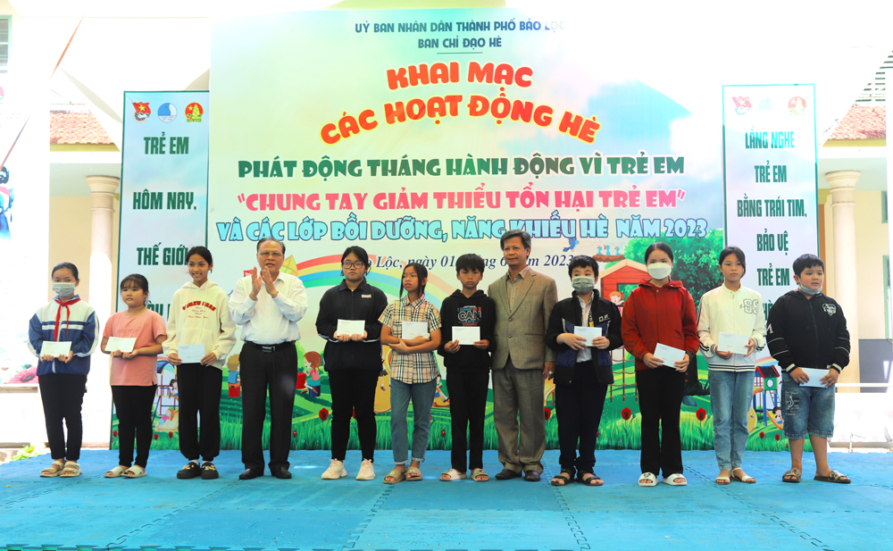 Bảo Lộc: Khai mạc hoạt động hè năm 2023
