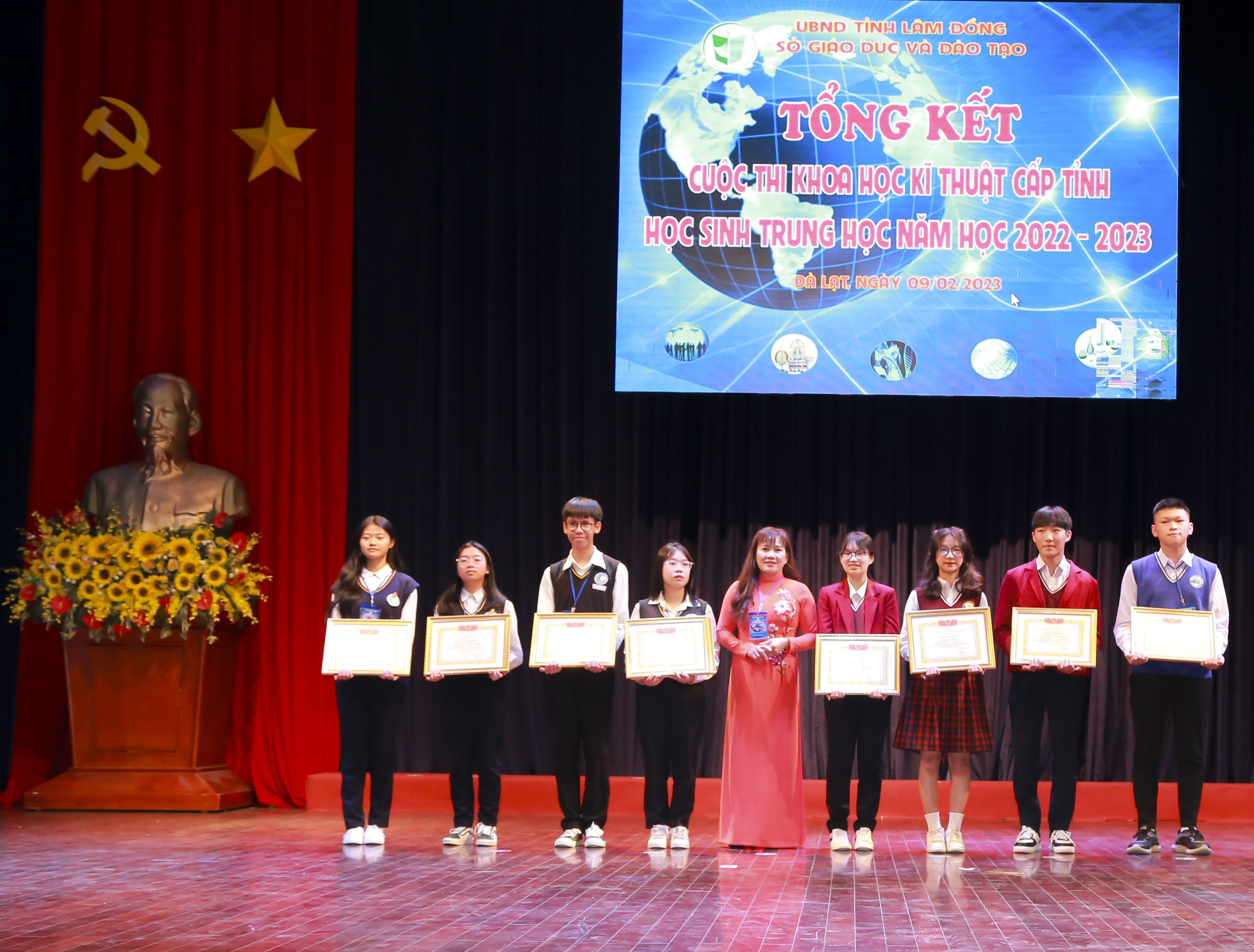 Tổng kết Cuộc thi Khoa học kỹ thuật học sinh trung học tỉnh Lâm Đồng lần thứ XV năm học 2022 – 2023