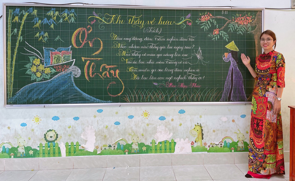 Đạ Tẻh: 204 giáo viên, học sinh tiểu học tham gia Hội thi Viết chữ đẹp cấp huyện