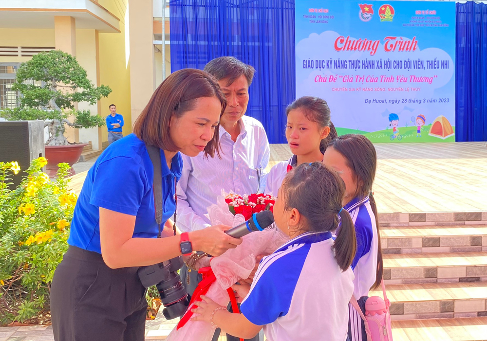 Đạ Huoai: Giáo dục kỹ năng và định hướng “Xây dựng giá trị hình mẫu thanh niên Việt Nam thời kỳ mới”