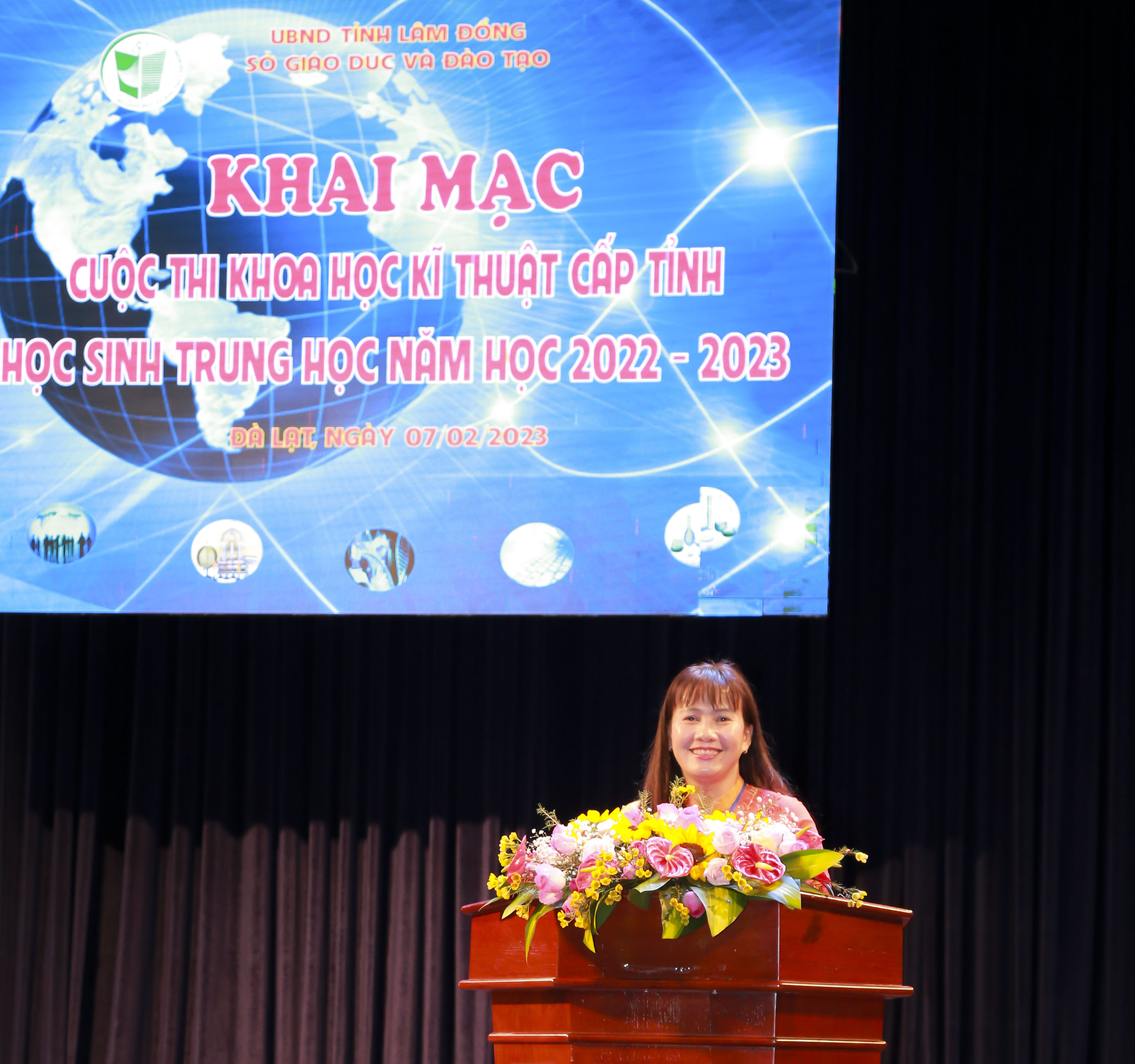 Khai  mạc Cuộc thi Khoa học kỹ thuật học sinh trung học tỉnh Lâm Đồng lần thứ XV năm học 2022 – 2023