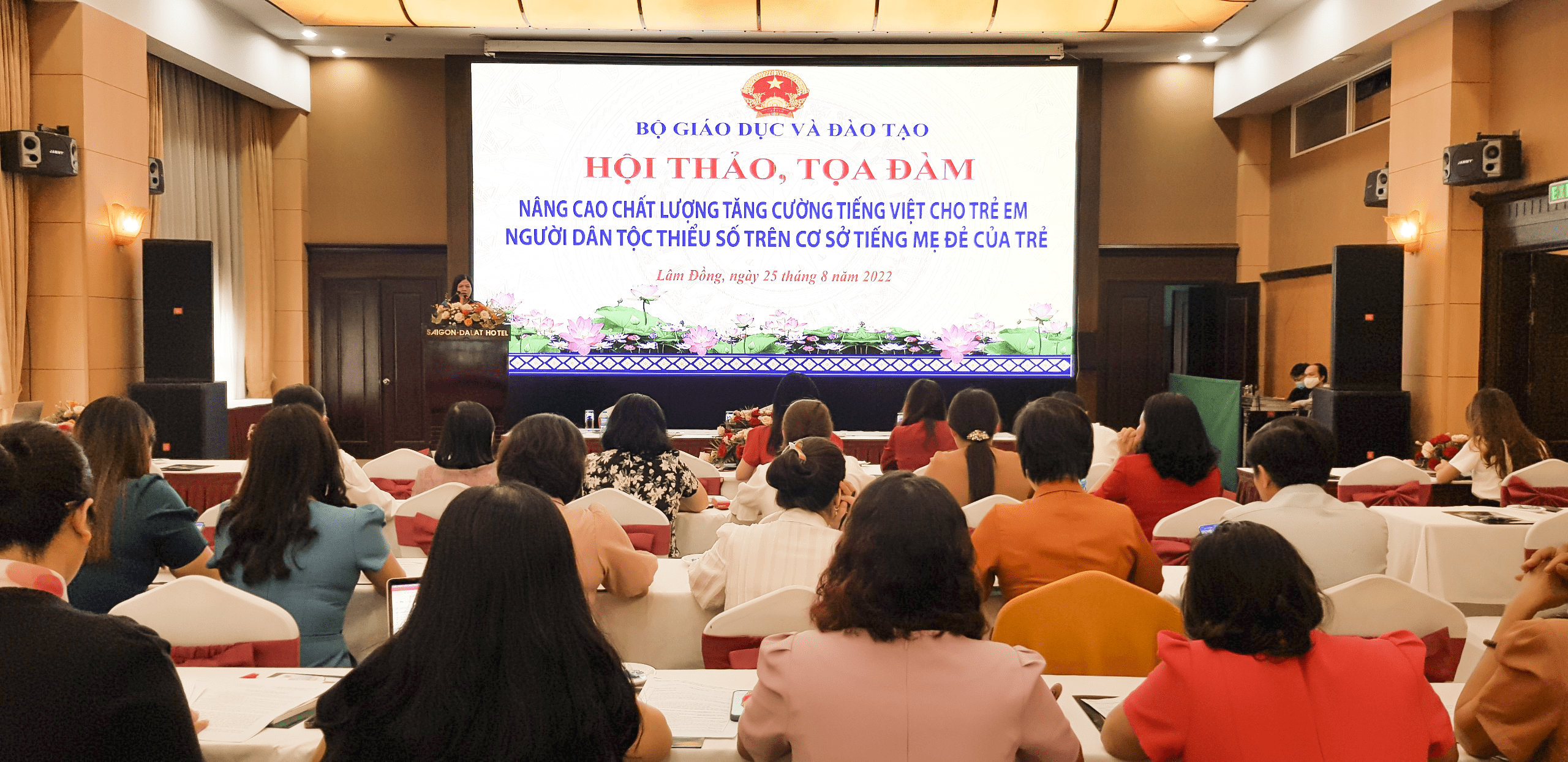 Tọa đàm nâng cao chất lượng hoạt động Tăng cường tiếng Việt trên cơ sở tiếng mẹ đẻ cho trẻ em người dân tộc thiểu số