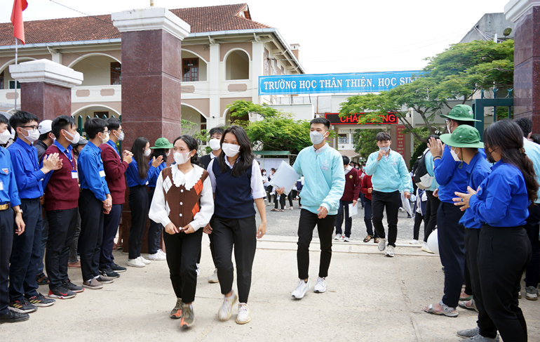 Môn thi thứ nhất Kỳ thi tốt nghiệp THPT tỉnh Lâm Đồng có trên 99,7% thí sinh tham gia dự thi