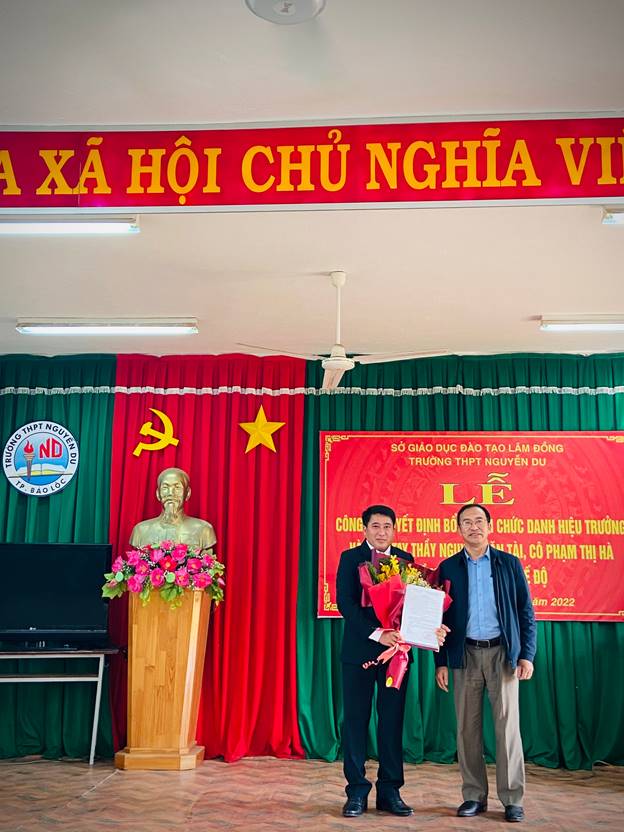 Sở Giáo dục và Đào tạo tỉnh Lâm Đồng tổ chức trao quyết định bổ nhiệm cán bộ quản lý