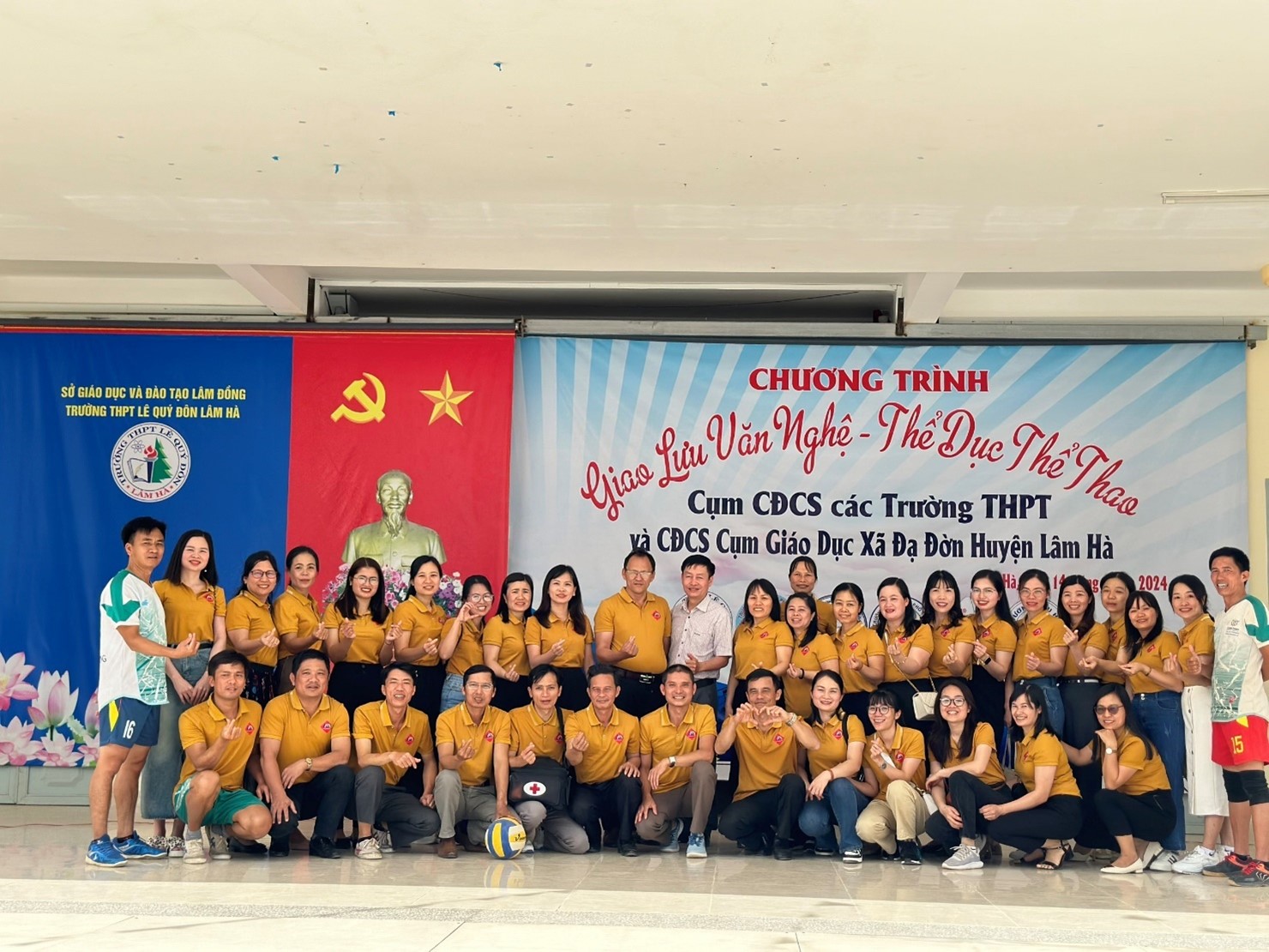 CĐCS THPT Tân Hà Tham gia giao lưu Giao lưu Văn hóa, văn nghệ, thể dục, thể thao