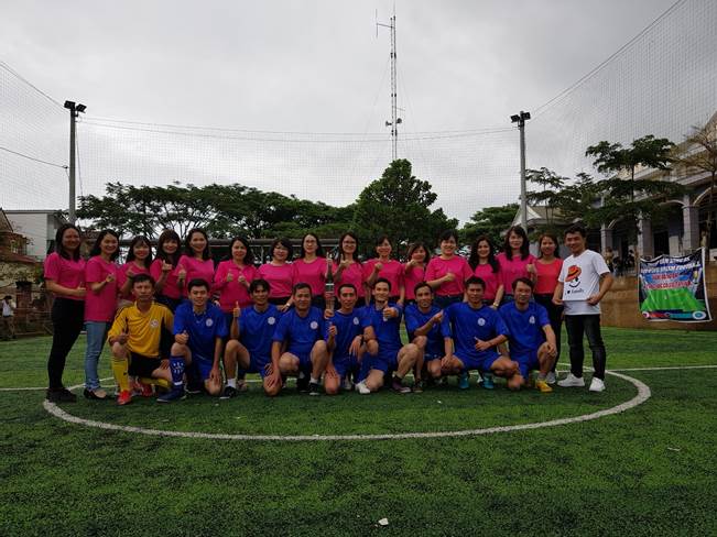 Công đoàn Trường THPT Trần Phú tham gia giao lưu văn hóa – thể dục thể thao tại Trường Tân Hà – Lâm Hà