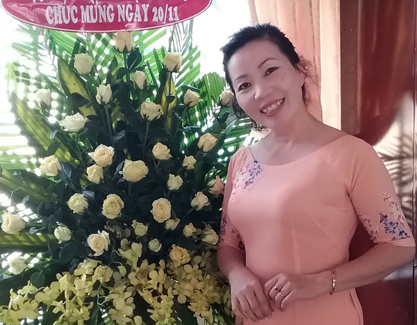 Cô giáo âm nhạc Trần Thị Thu Hường đoạt giải nhì Cuộc thi ''Sáng tác ca khúc về thầy cô và mái trường''
