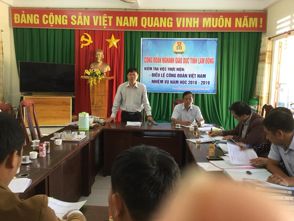 Công đoàn Giáo dục Lâm Đồng hỗ trợ,  tư vấn thúc đẩy hoạt động công đoàn cơ sở