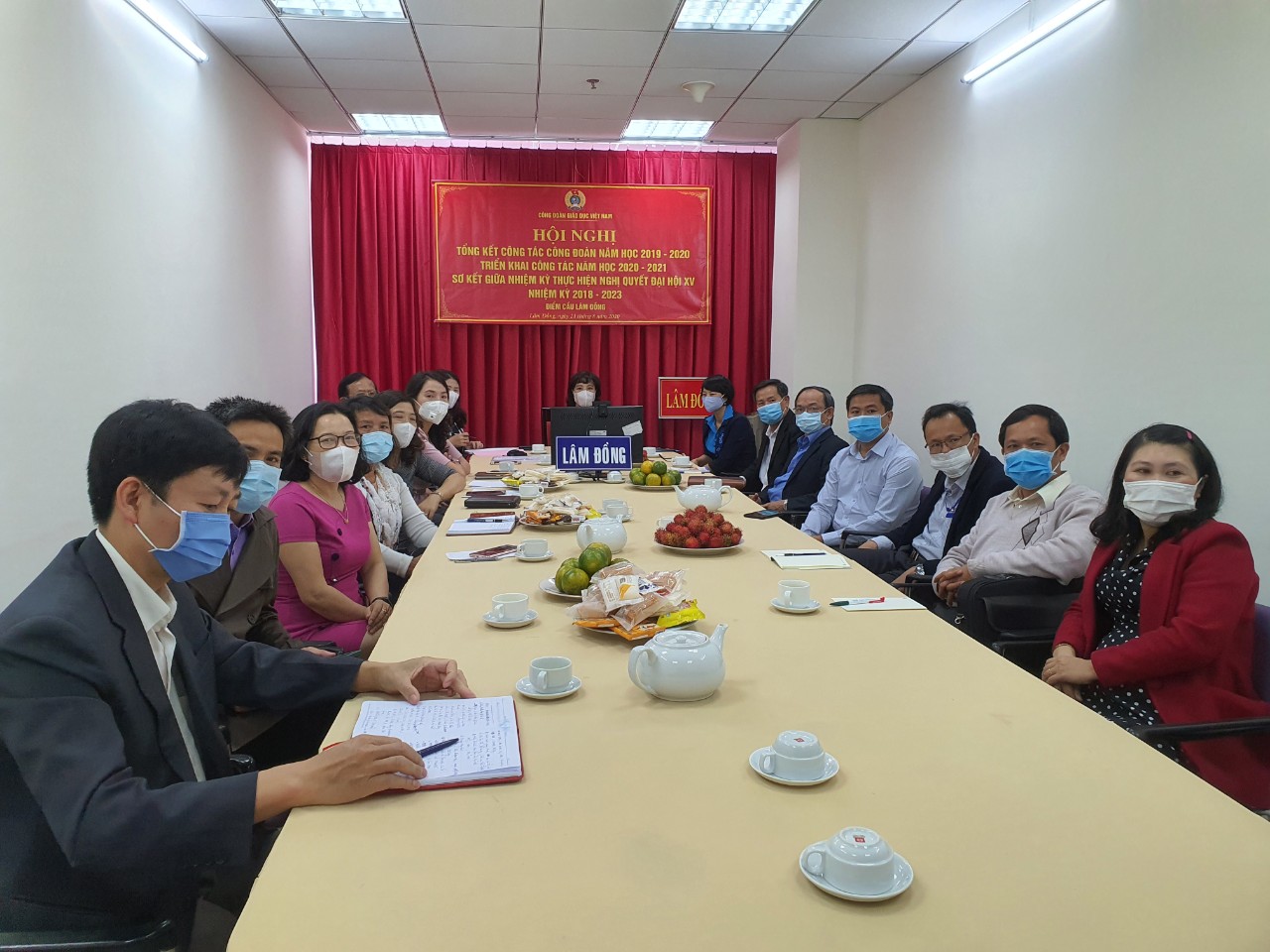 Hội nghị trực tuyến tổng kết hoạt động công đoàn năm học 2019-2020 do Công đoàn Giáo dục Việt Nam tổ chức