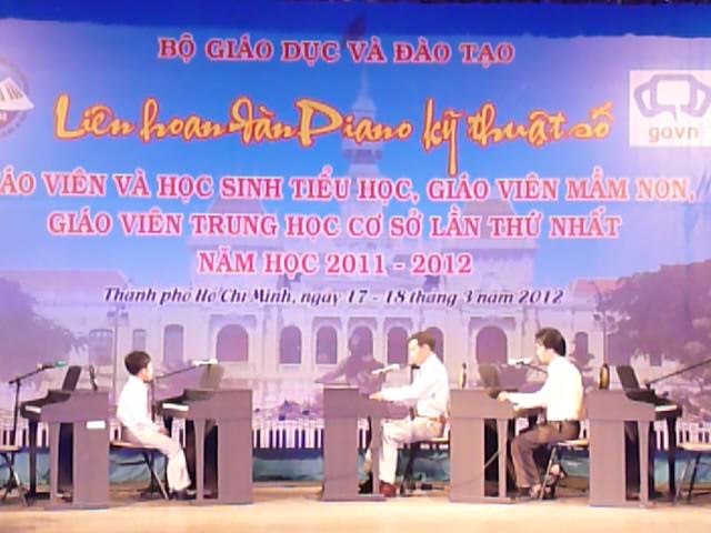 Lâm Đồng đạt giải cao "Liên hoan đàn Piano kỹ thuật số dành cho giáo viên và học sinh tiểu học, giáo viên mầm non và giáo viên trung học cơ sở lần thứ nhất" do Bộ GD&ĐT tổ chức