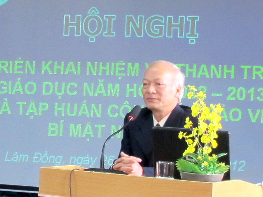 HỘI NGHỊ TRIỂN KHAI NHIỆM VỤ THANH TRA NĂM HỌC 2012-2013
