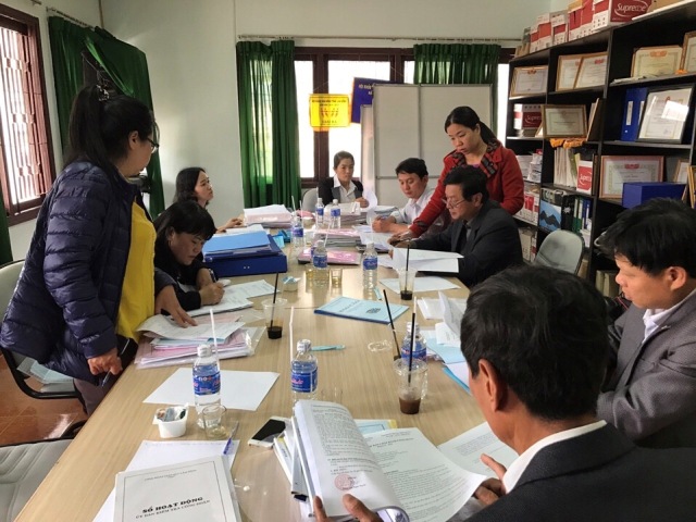 Công đoàn Ngành Giáo dục Lâm Đồng kiểm tra hoạt động công đoàn cơ sở  năm học 2016 - 2017