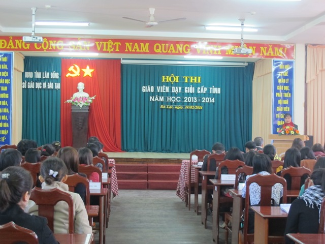 Khai mạc Hội thi giáo viên dạy giỏi cấp tỉnh cấp học Mầm non năm học 2013 – 2014