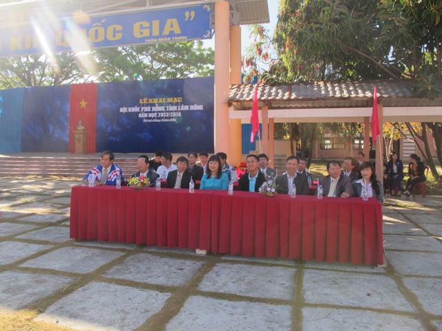 Khai mạc Hội khỏe Phù đổng tỉnh Lâm Đồng năm học 2013 - 2014