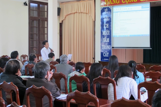 Triển khai tập huấn hệ thống văn phòng điện tử eOffice tại cơ quan Sở GD&ĐT tỉnh Lâm Đồng
