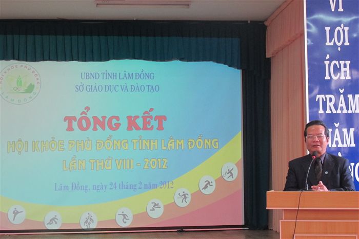 Tổng kết Hội khỏe Phù Đổng tỉnh Lâm Đồng lần thứ VIII năm 2012