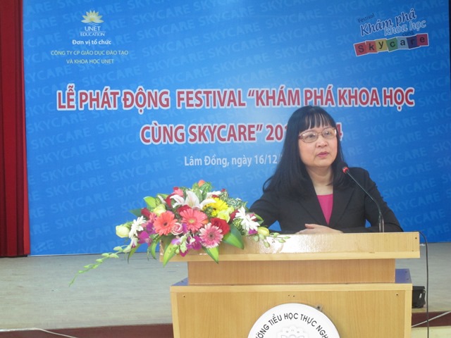 LỄ PHÁT ĐỘNG FESTIVAL "KHÁM PHÁ KHOA HỌC CÙNG SKYCARE" CHO BẬC TIỂU HỌC, NĂM HỌC 2013 - 2014