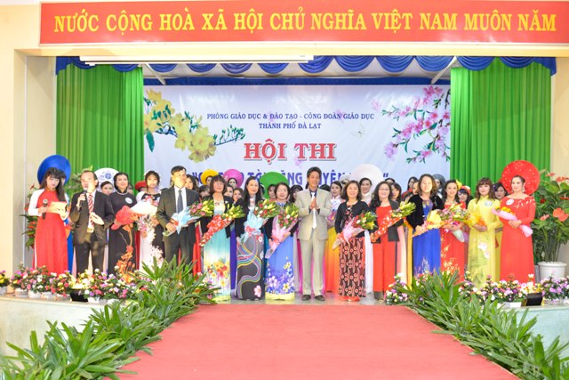 Công đoàn ngành Giáo dục thành phố Đà Lạt tổ chức Hội thi “Cô giáo tài năng duyên dáng” lần thứ VI năm học 2016 - 2017