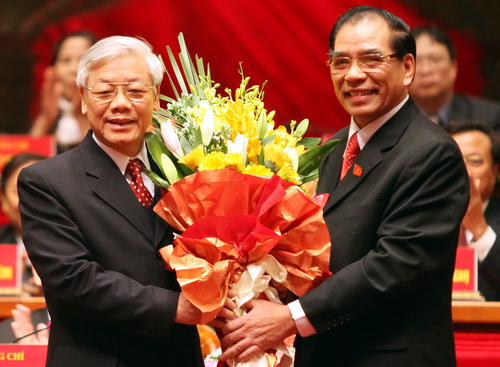 Đồng chí Nguyễn Phú Trọng được bầu làm Tổng Bí thư