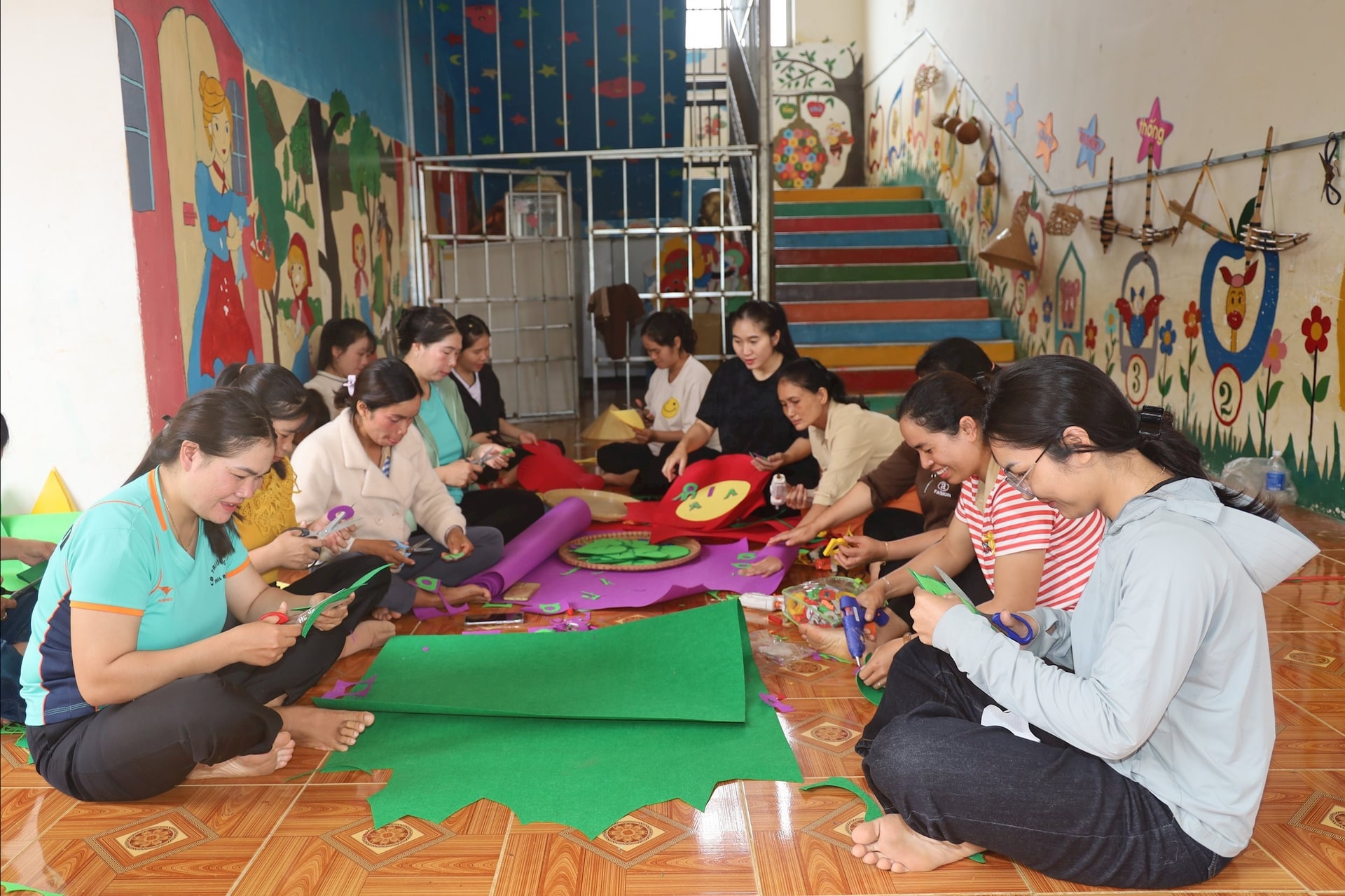 Nỗ lực phổ cập giáo dục trẻ 3 - 4 tuổi ở Tà Ðùng