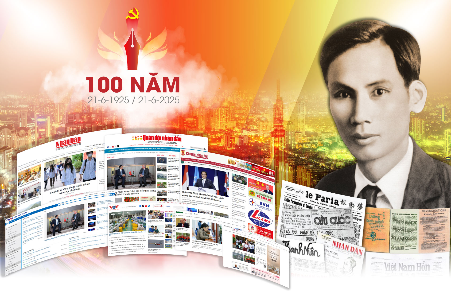 Báo chí Cách mạng Việt Nam 100 năm đồng hành cùng dân tộc 