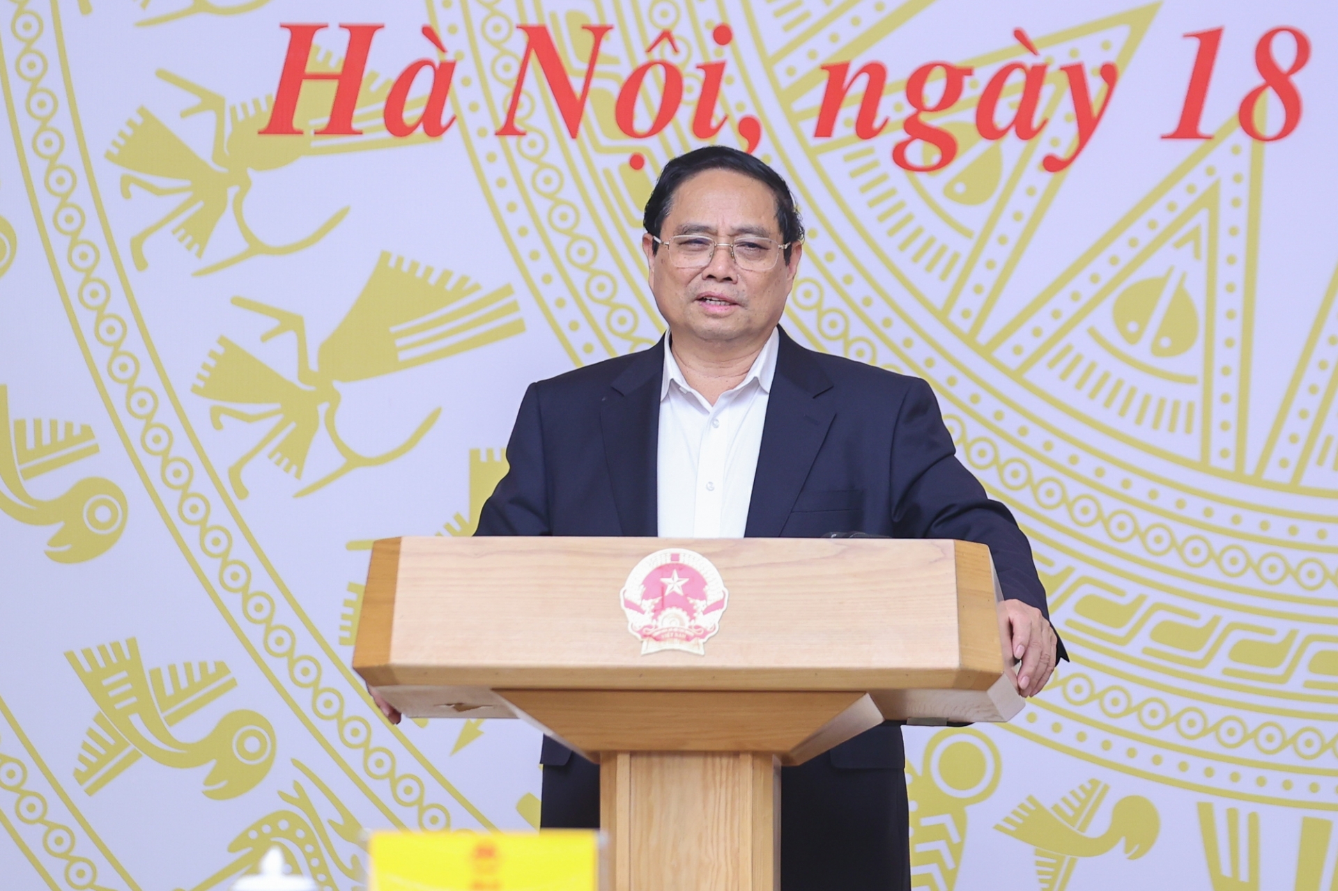 Thủ tướng Chính phủ Phạm Minh Chính chủ trì Hội nghị toàn quốc về công tác tổ chức Kỳ thi Tốt nghiệp THPT năm 2025
