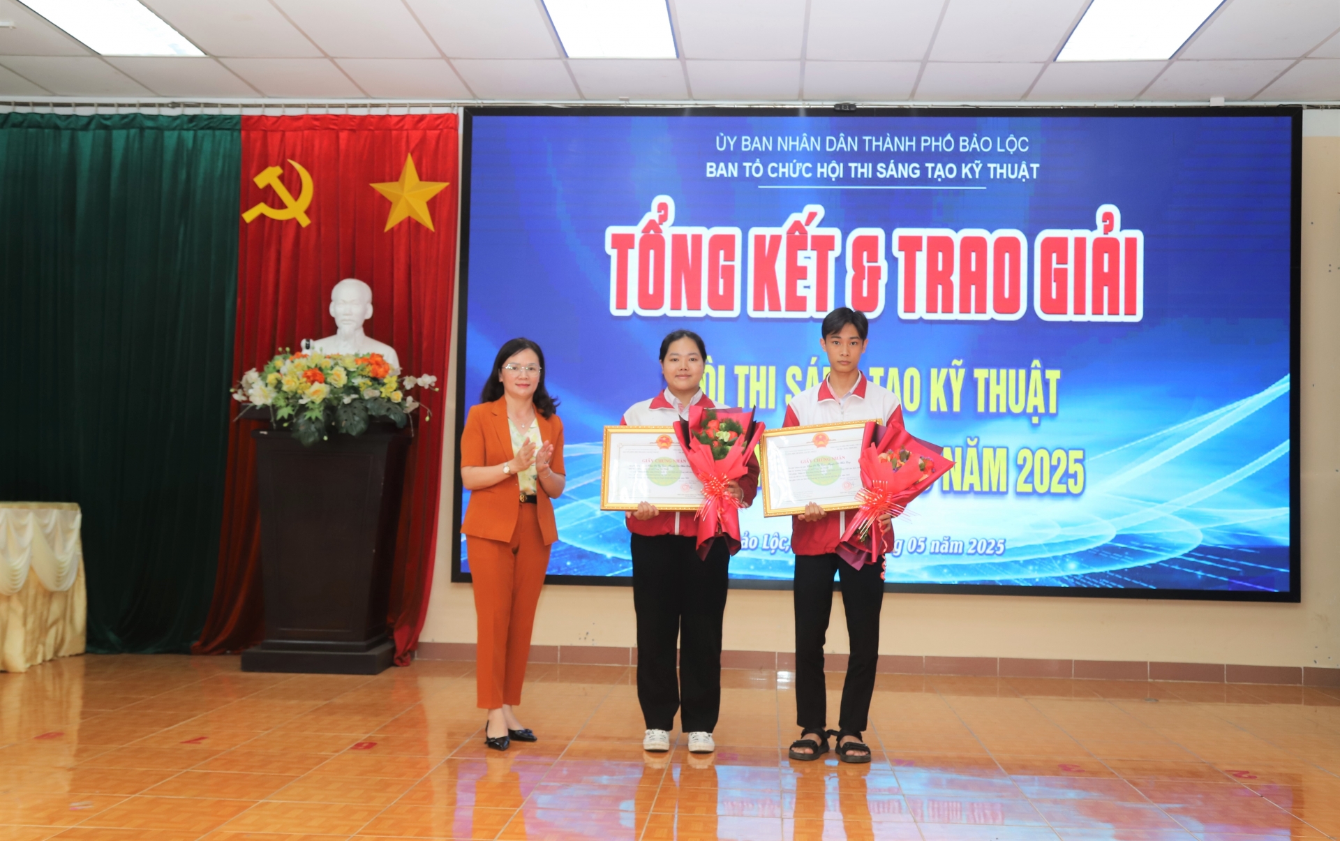 Bảo Lộc: Trao 30 giải Hội thi Sáng tạo kỹ thuật cấp thành phố năm 2025