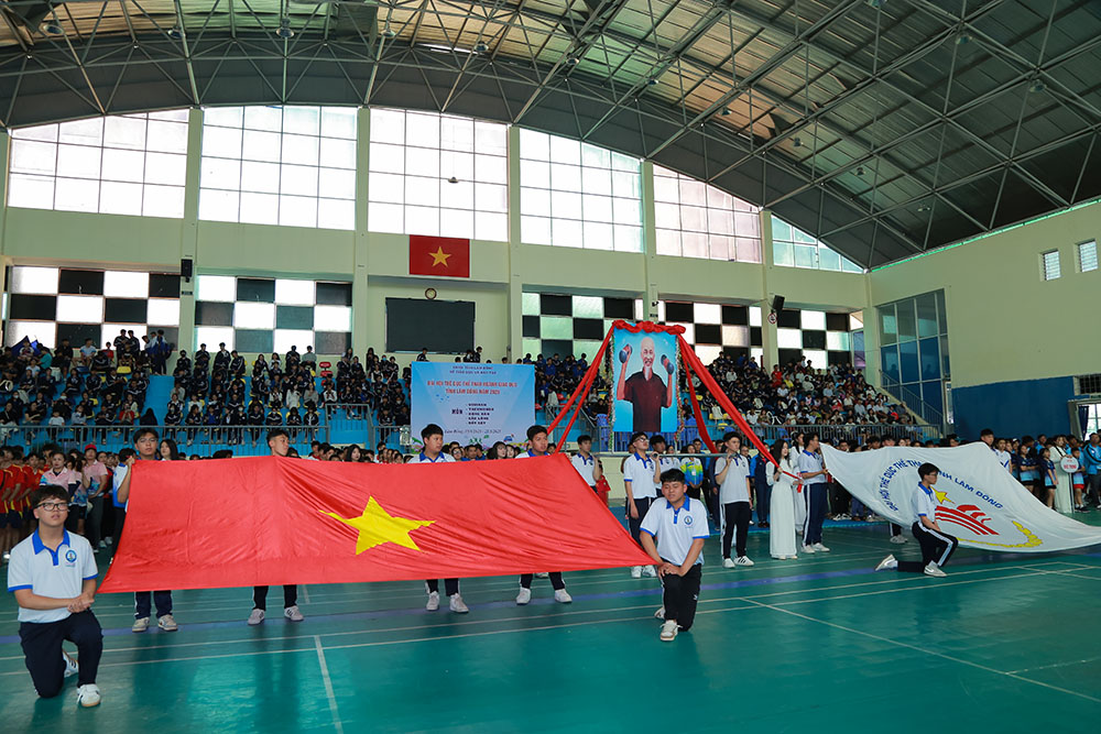 Lâm Đồng: Khai mạc Đại hội Thể dục Thể thao ngành Giáo dục năm học 2024-2025